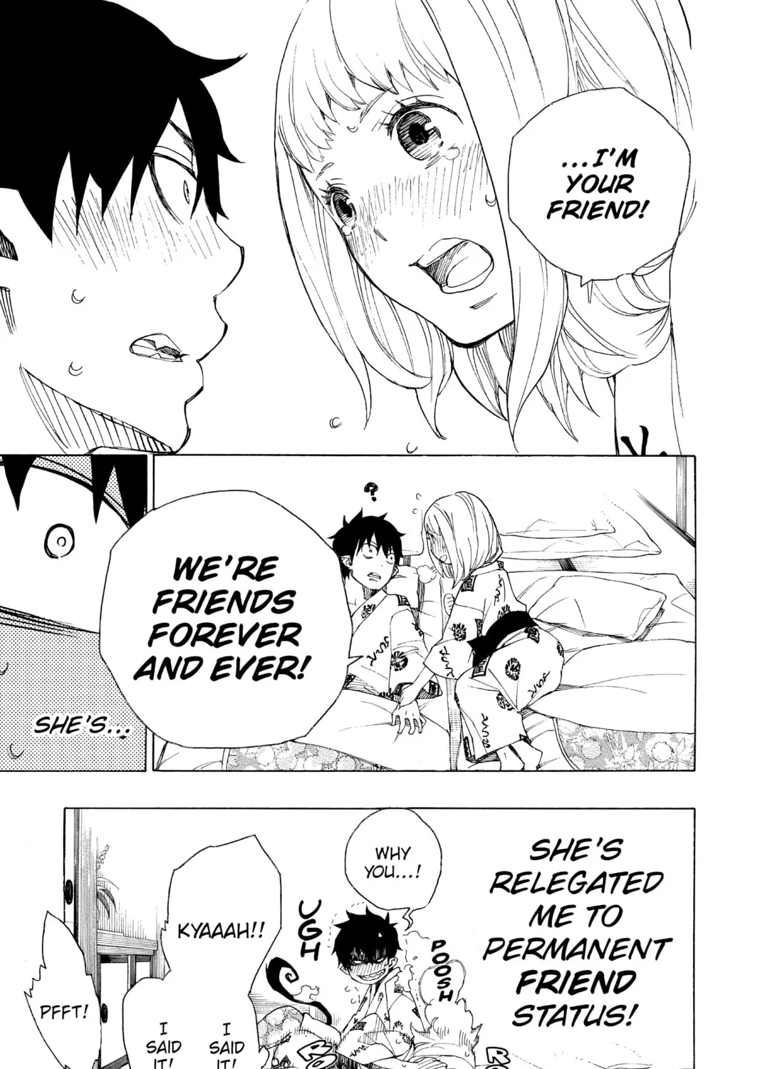 Read Blue Exorcist chapter 34 image 20 on Lezhin