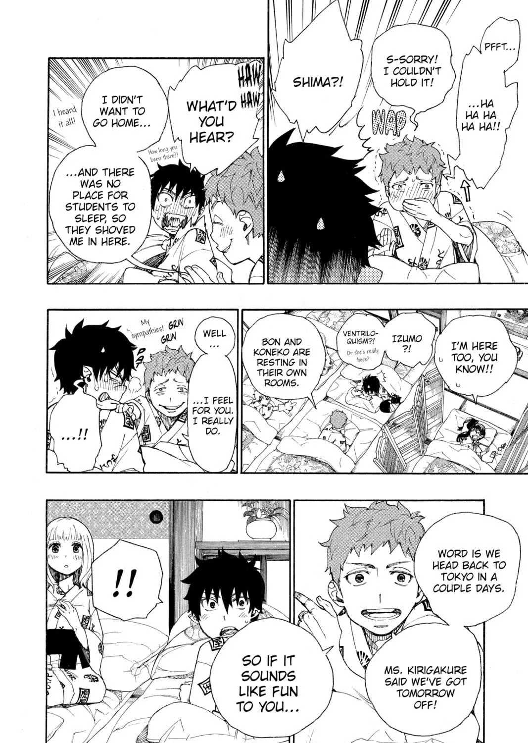 Read Blue Exorcist chapter 34 image 22 on Lezhin