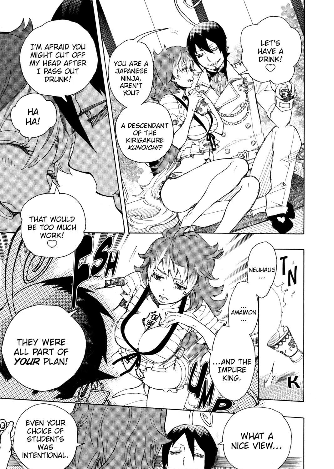Read Blue Exorcist chapter 34 image 28 on Lezhin
