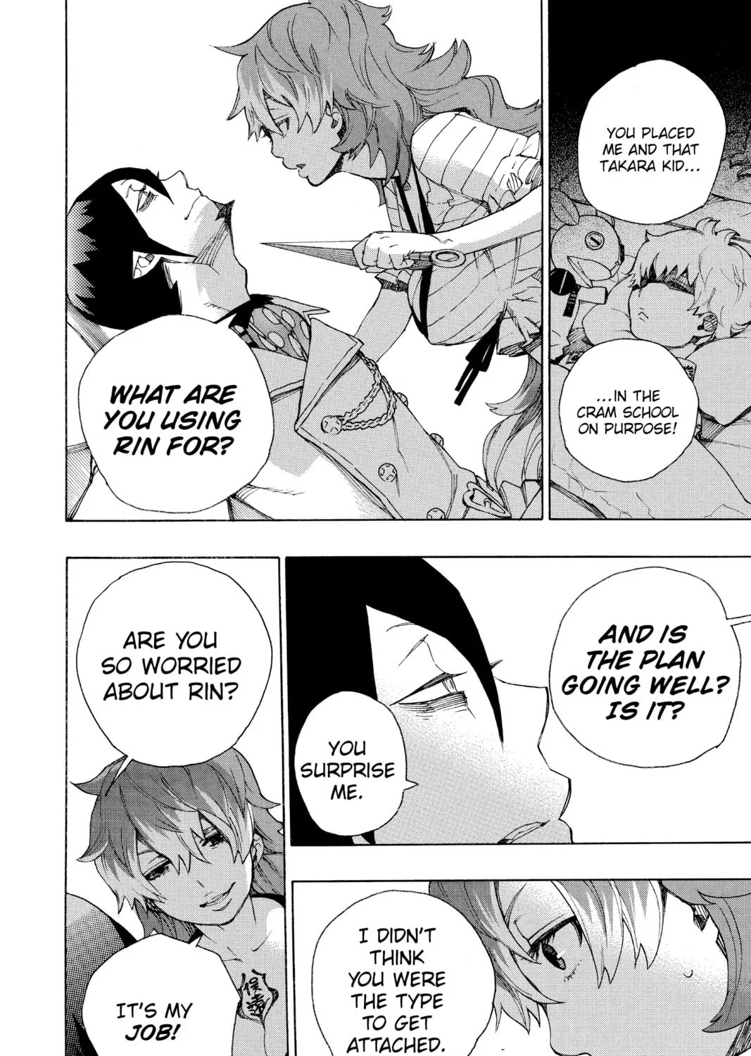 Read Blue Exorcist chapter 34 image 30 on Lezhin