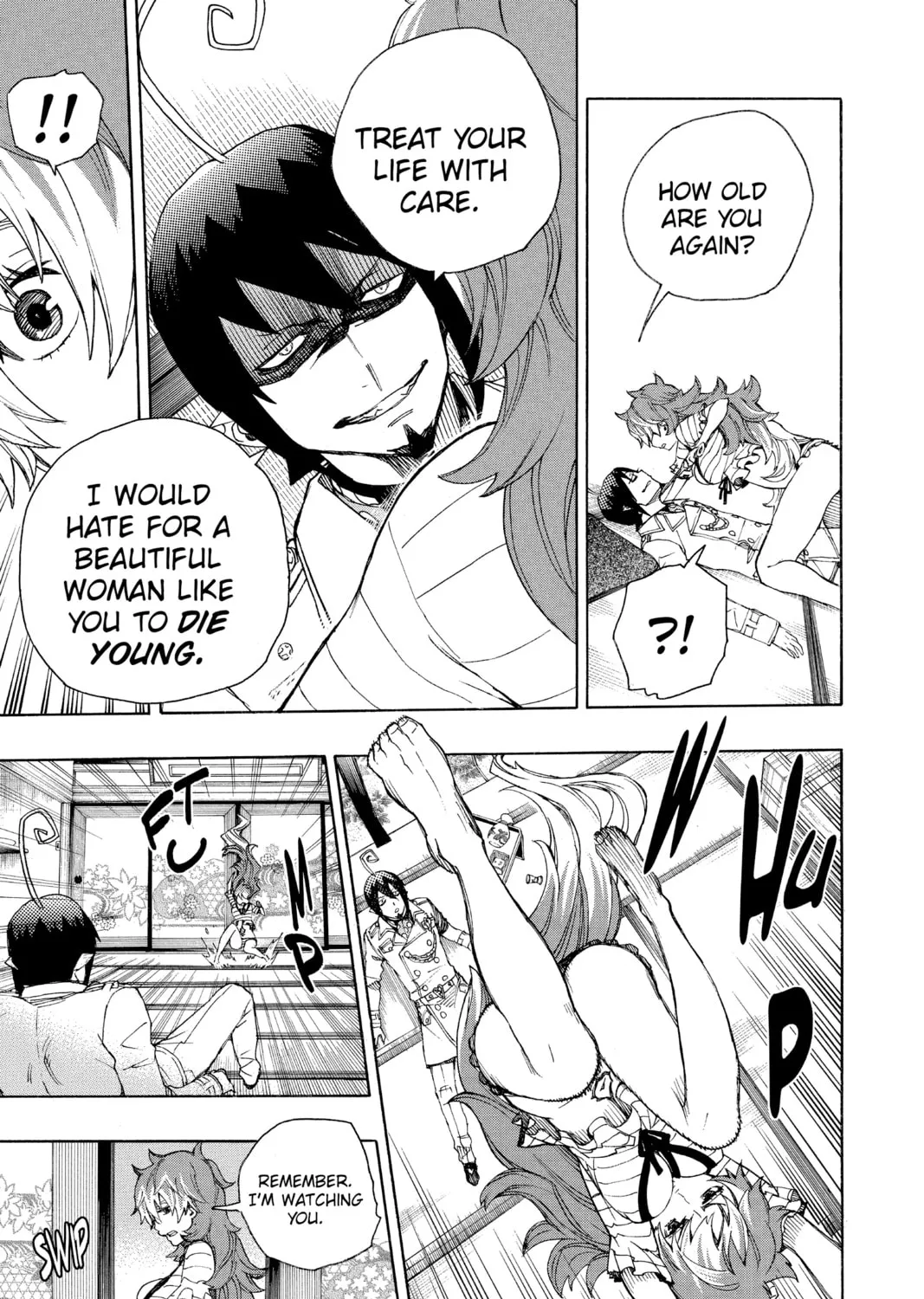 Read Blue Exorcist chapter 34 image 32 on Lezhin