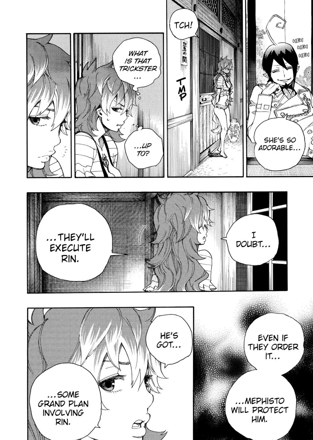 Read Blue Exorcist chapter 34 image 34 on Lezhin