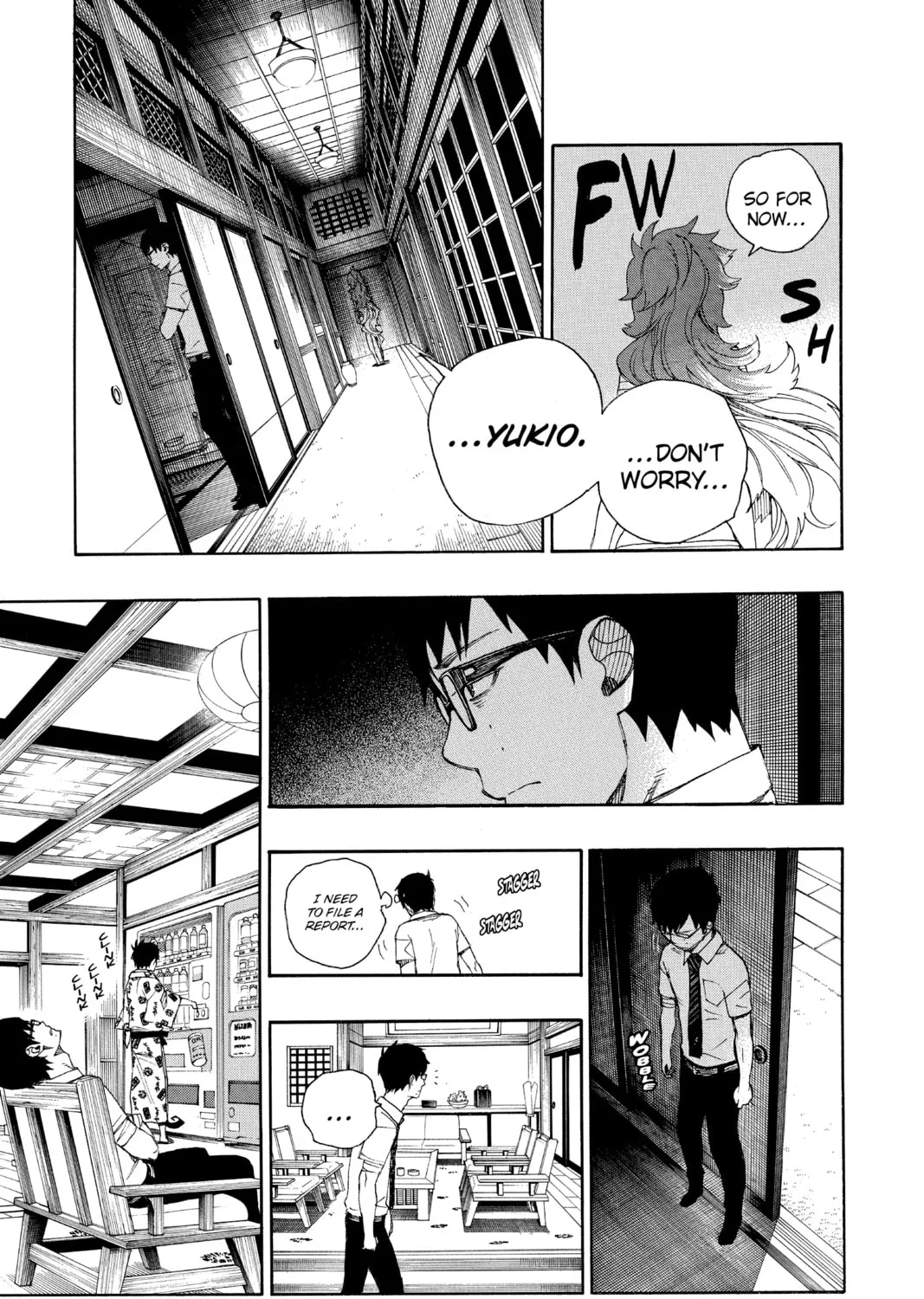 Read Blue Exorcist chapter 34 image 36 on Lezhin