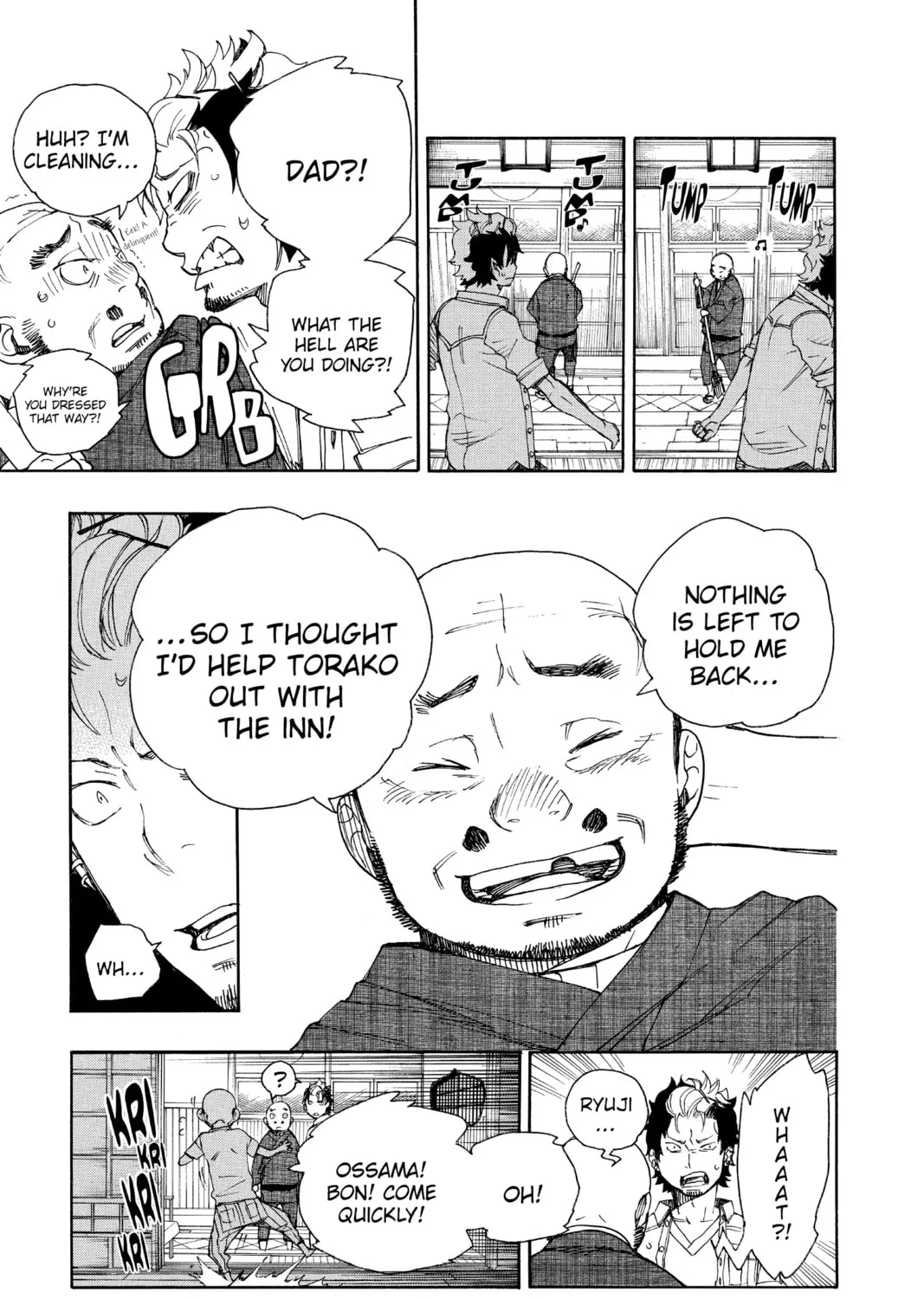 Read Blue Exorcist chapter 34 image 44 on Lezhin