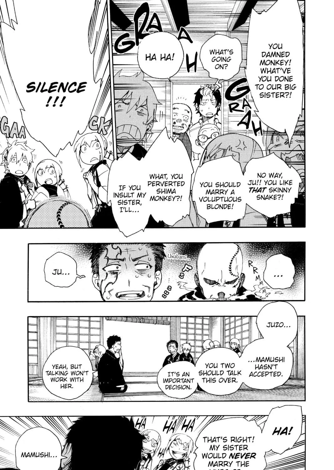 Read Blue Exorcist chapter 34 image 48 on Lezhin