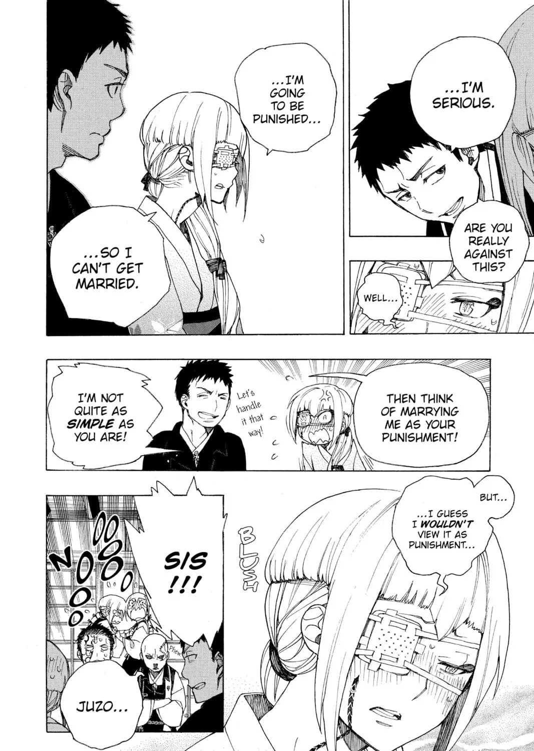 Read Blue Exorcist chapter 34 image 50 on Lezhin
