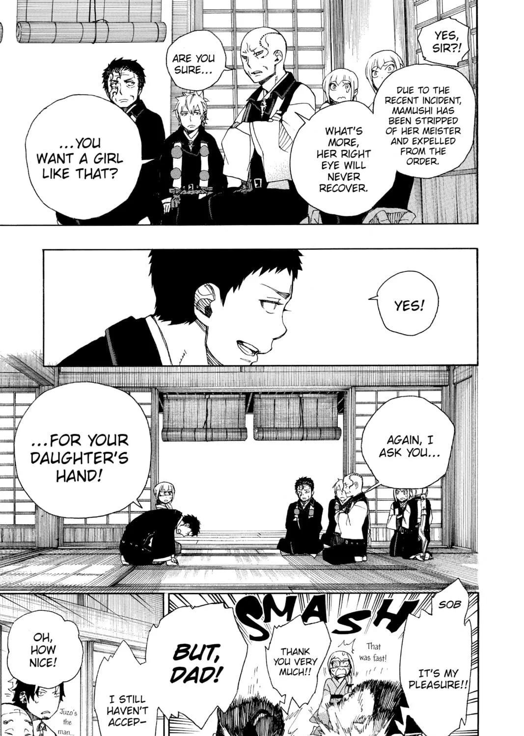 Read Blue Exorcist chapter 34 image 52 on Lezhin