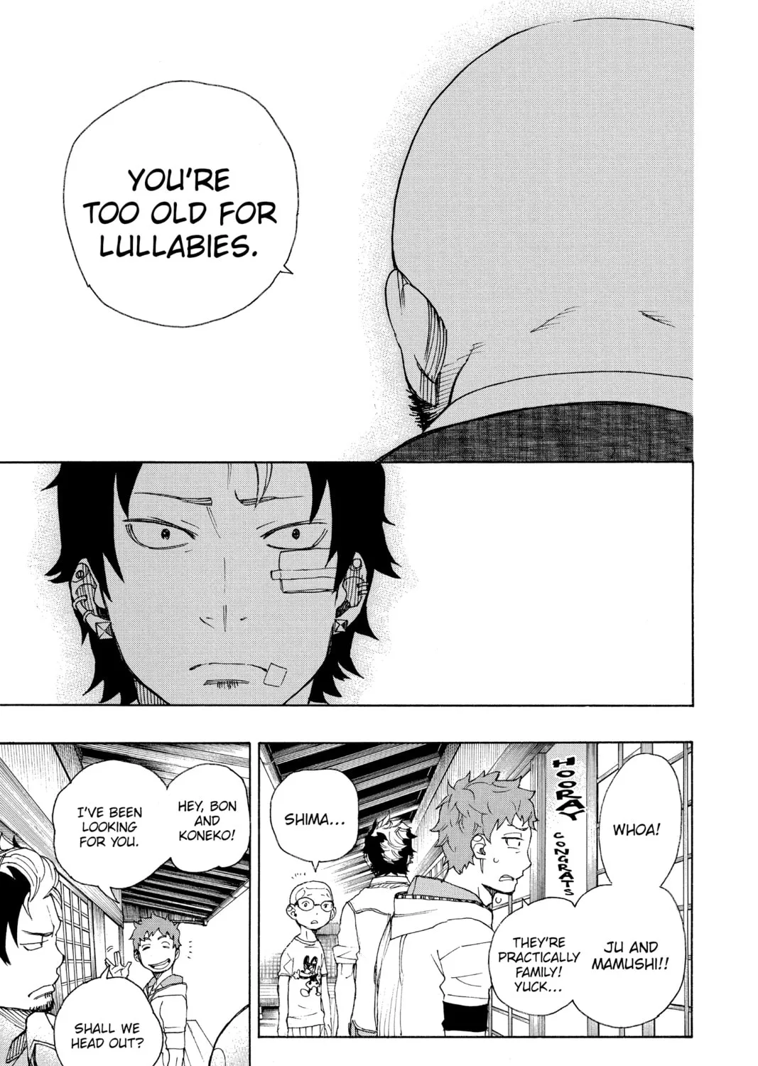 Read Blue Exorcist chapter 34 image 56 on Lezhin