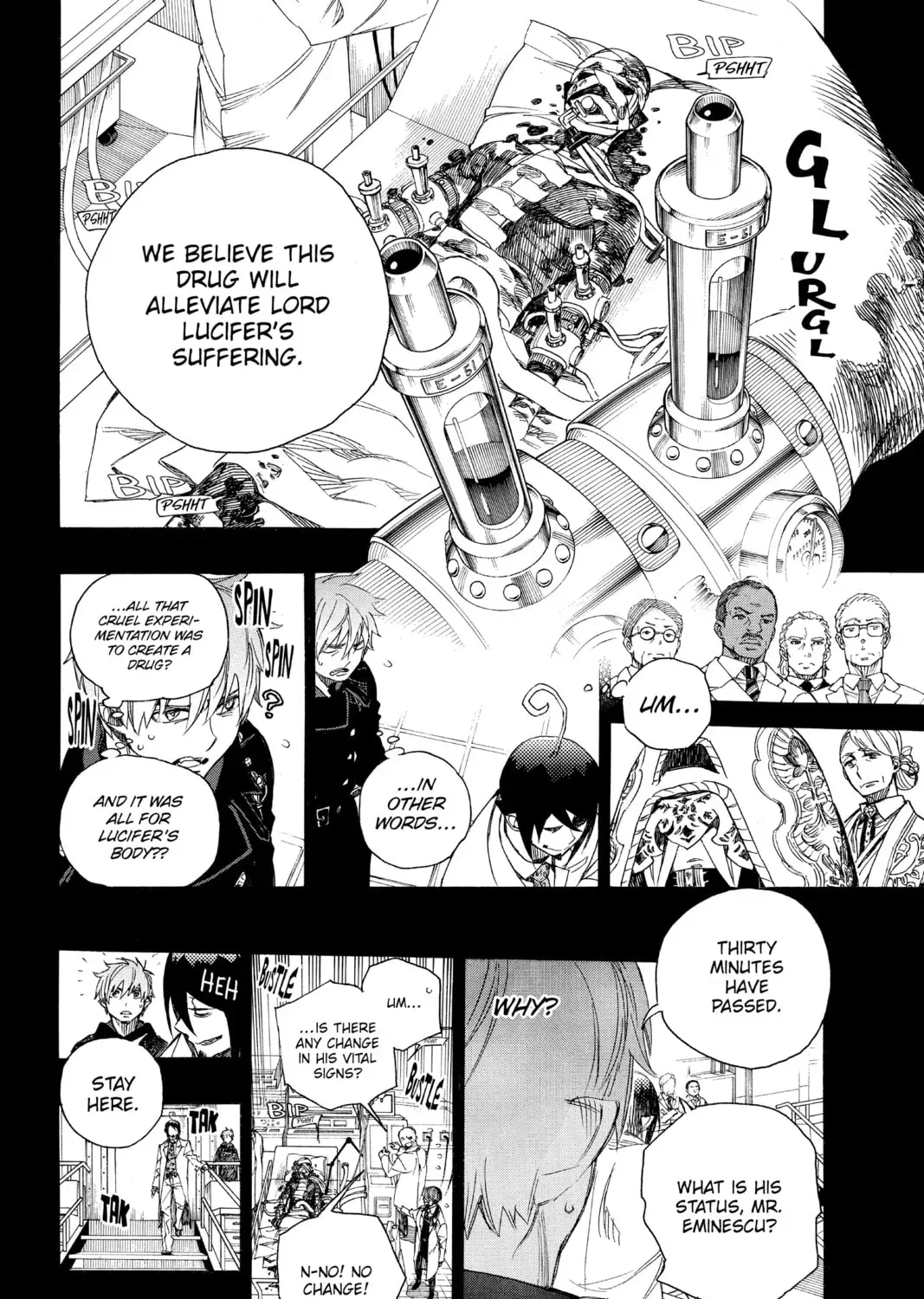 Read Blue Exorcist chapter 35.1 image 10 on Lezhin