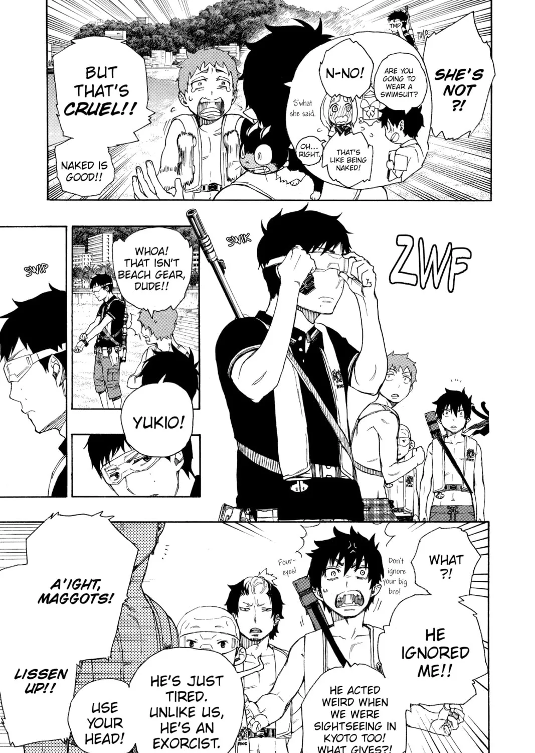 Read Blue Exorcist chapter 35 image 20 on Lezhin