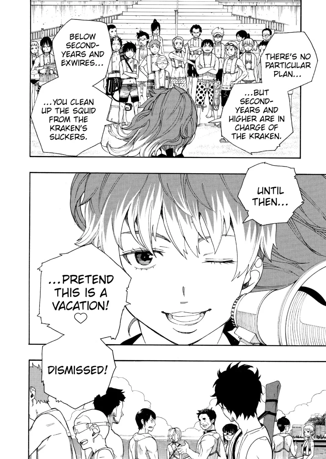 Read Blue Exorcist chapter 35 image 26 on Lezhin