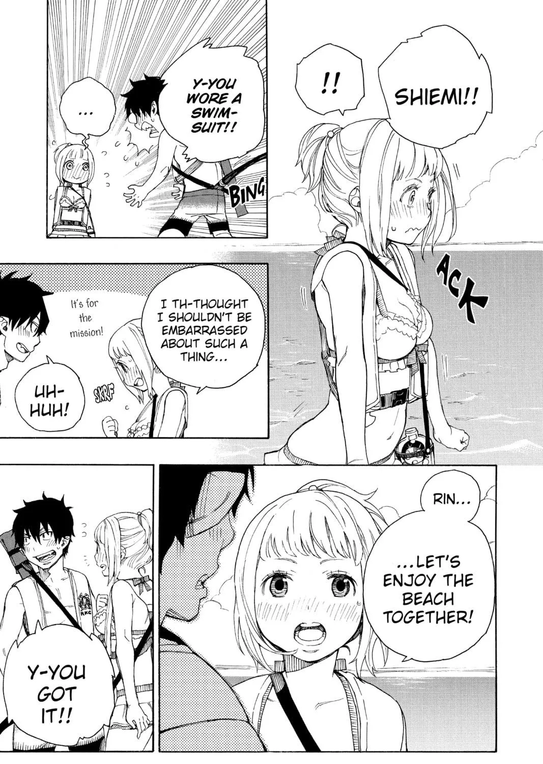 Read Blue Exorcist chapter 35 image 28 on Lezhin