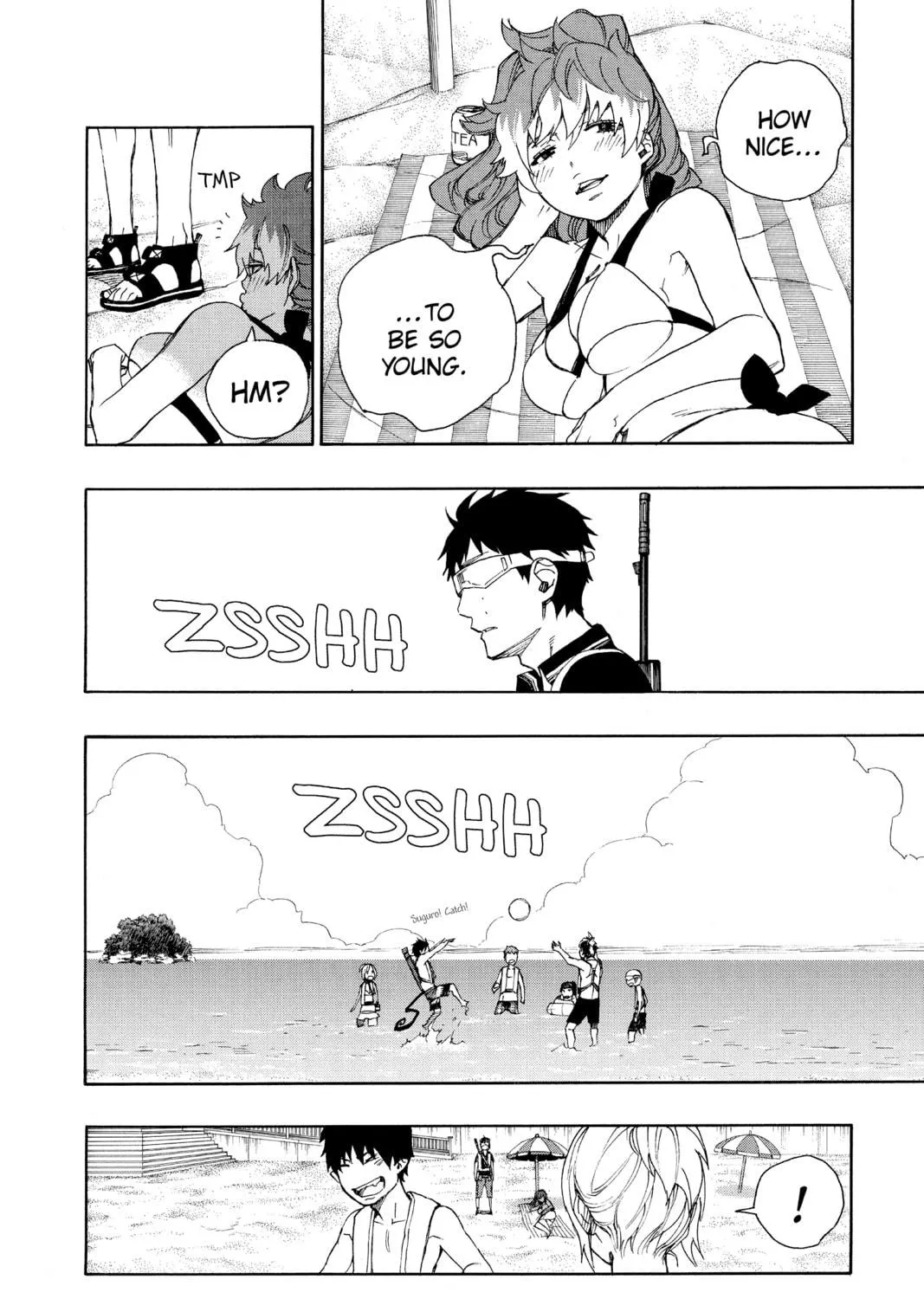 Read Blue Exorcist chapter 35 image 34 on Lezhin