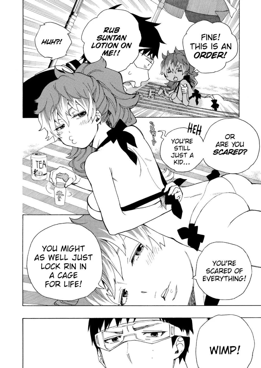 Read Blue Exorcist chapter 35 image 38 on Lezhin