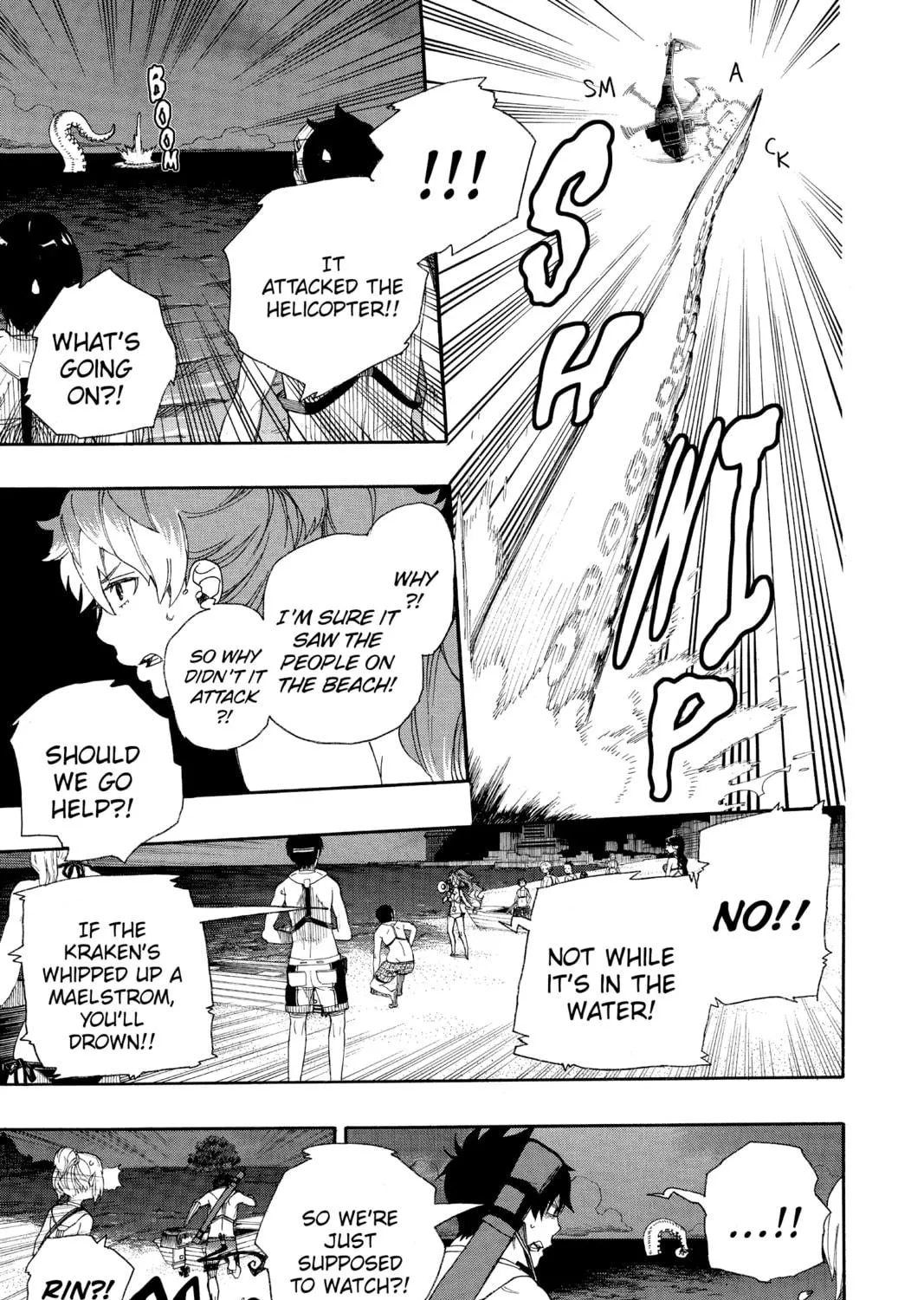 Read Blue Exorcist chapter 35 image 46 on Lezhin
