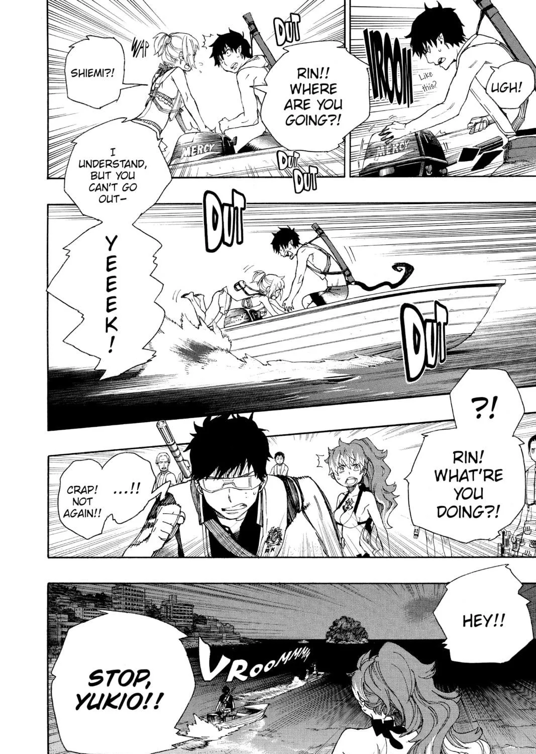 Read Blue Exorcist chapter 35 image 48 on Lezhin