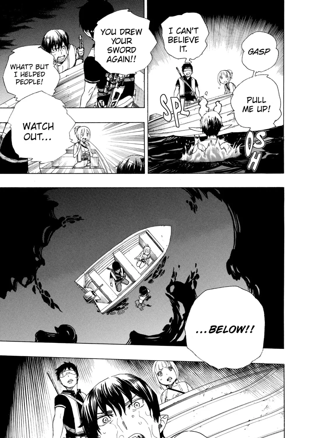 Read Blue Exorcist chapter 35 image 54 on Lezhin