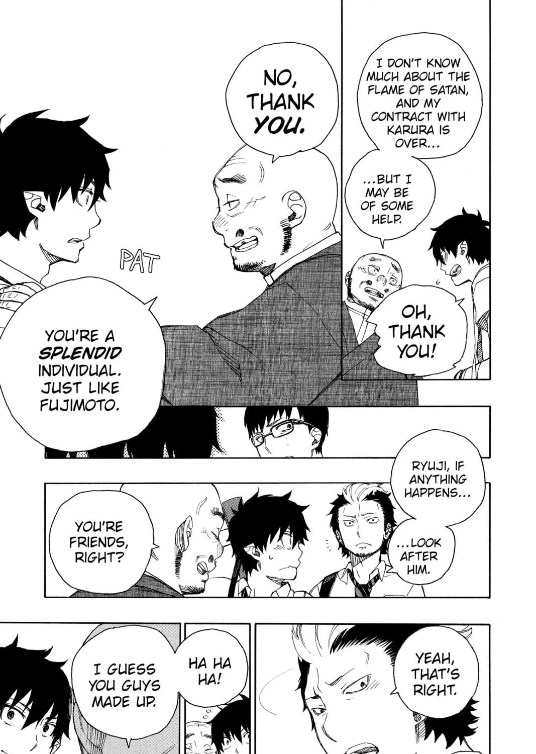 Read Blue Exorcist chapter 35 image 8 on Lezhin