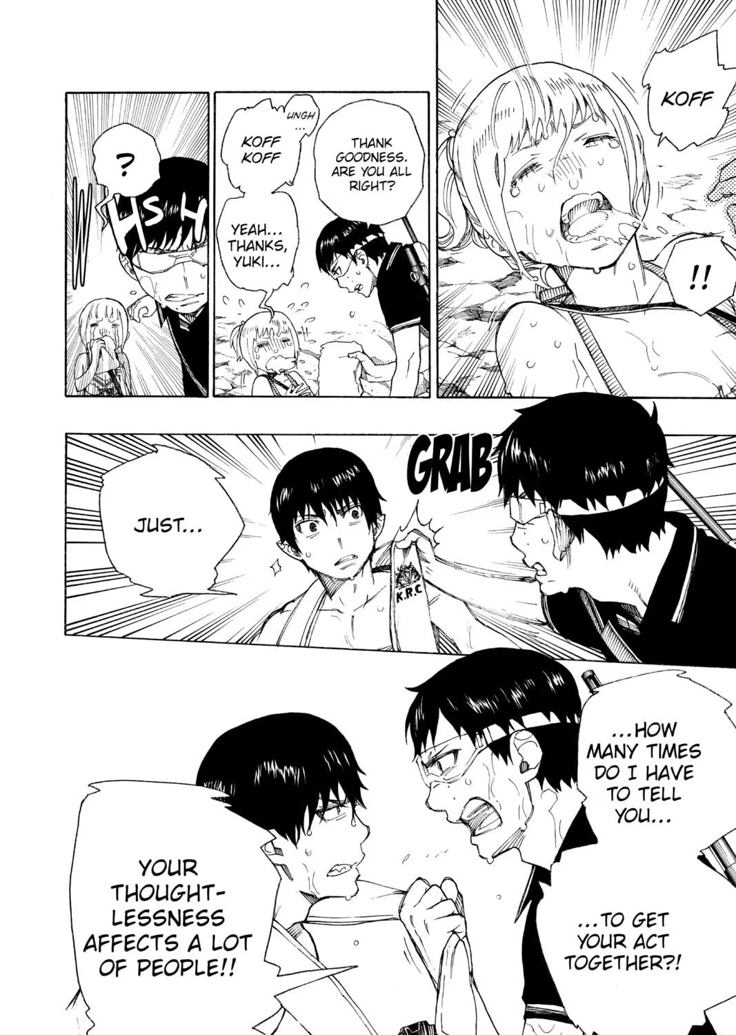 Read Blue Exorcist chapter 36 image 10 on Lezhin