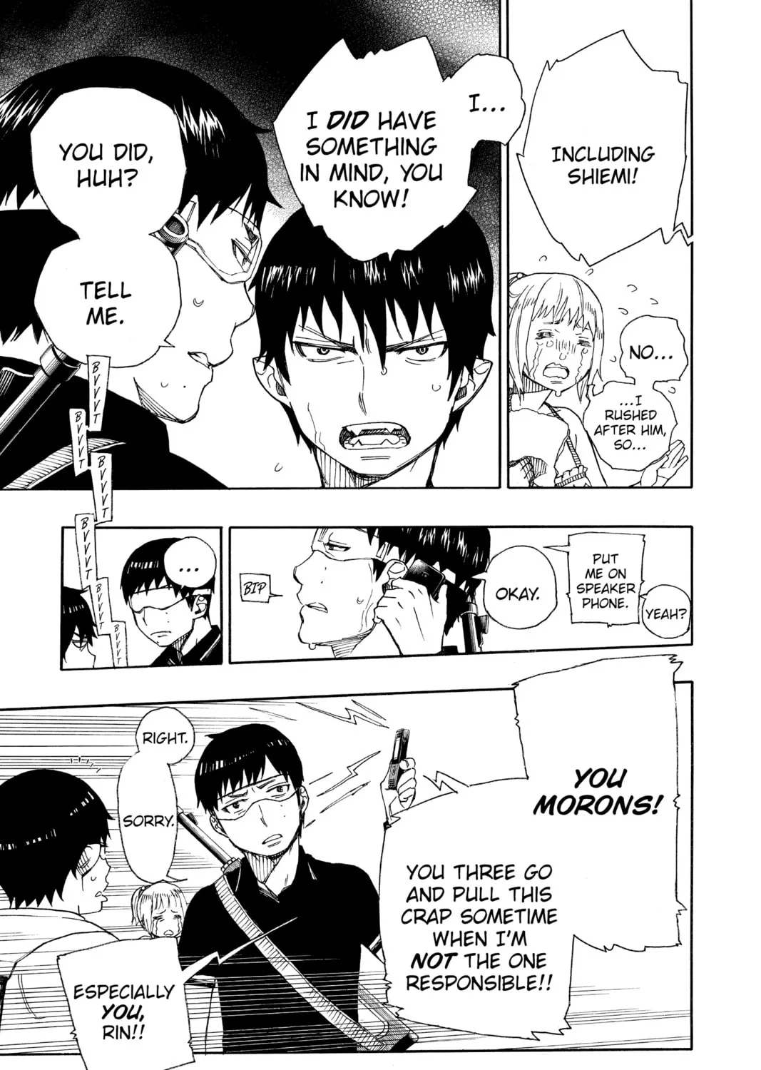 Read Blue Exorcist chapter 36 image 12 on Lezhin