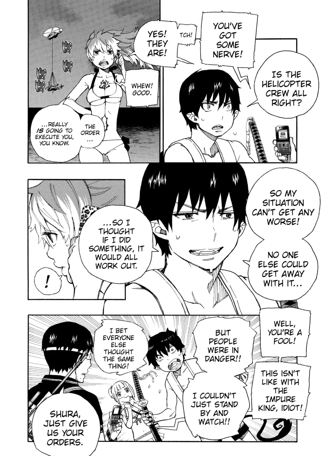 Read Blue Exorcist chapter 36 image 14 on Lezhin
