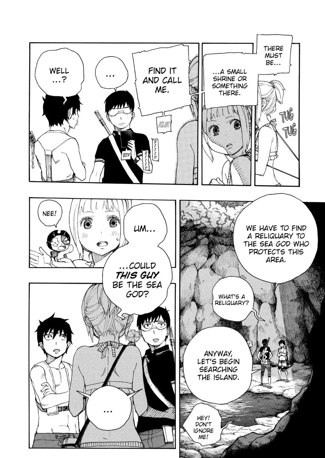 Read Blue Exorcist chapter 36 image 18 on Lezhin