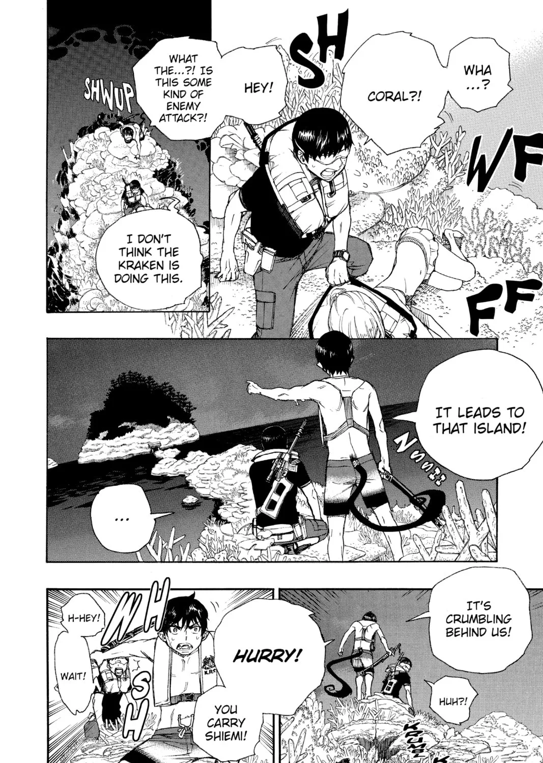 Read Blue Exorcist chapter 36 image 2 on Lezhin