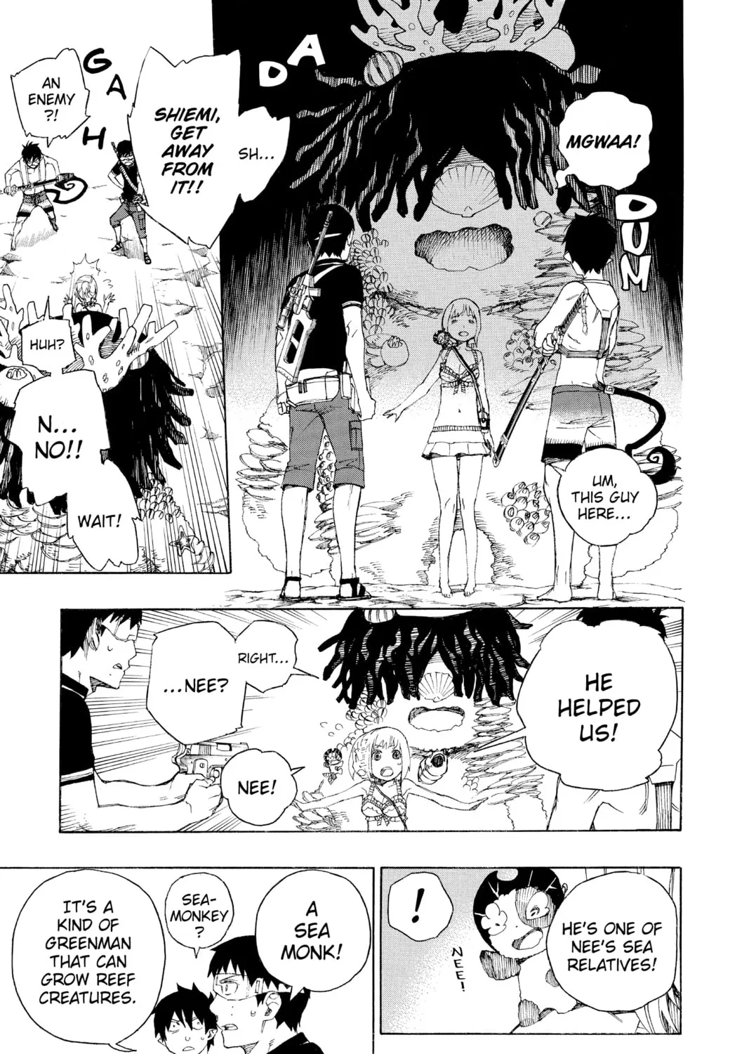 Read Blue Exorcist chapter 36 image 20 on Lezhin