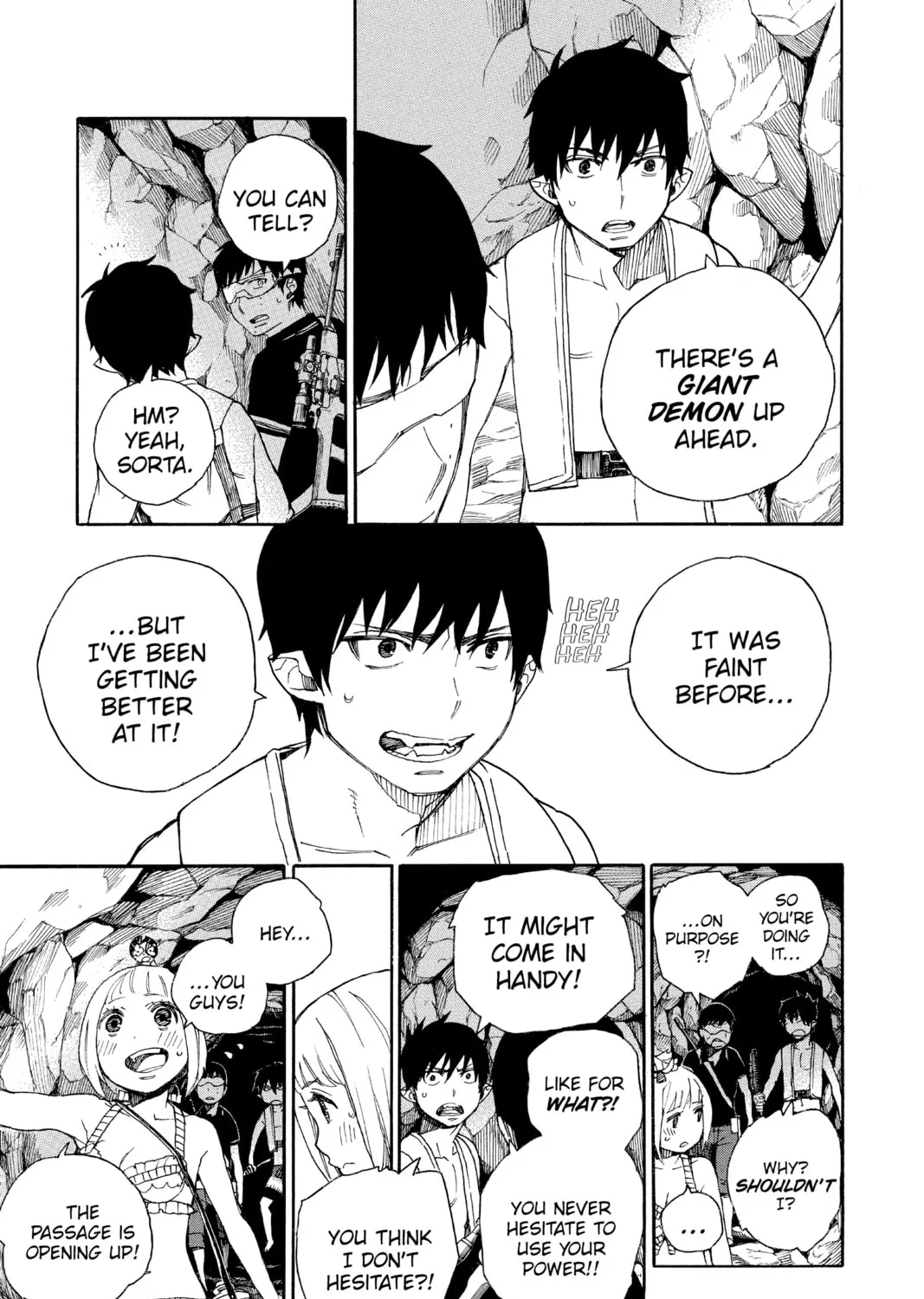 Read Blue Exorcist chapter 36 image 24 on Lezhin