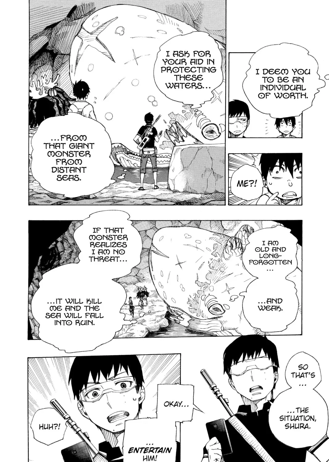 Read Blue Exorcist chapter 36 image 30 on Lezhin
