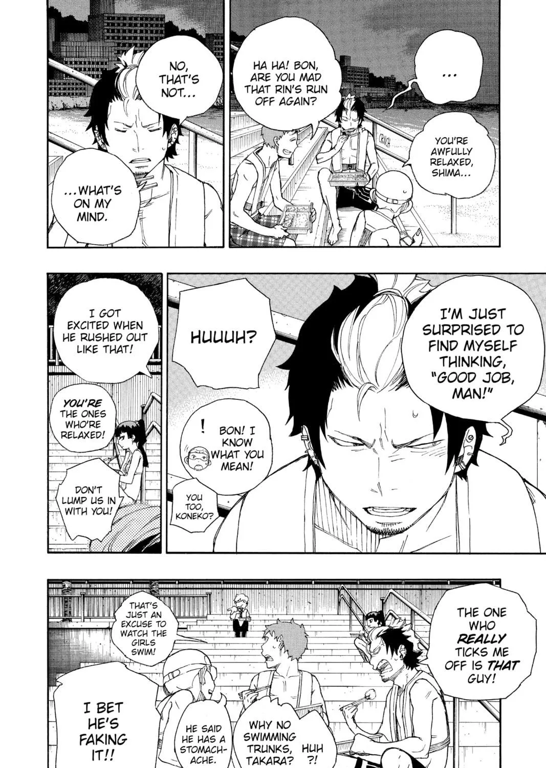 Read Blue Exorcist chapter 36 image 34 on Lezhin