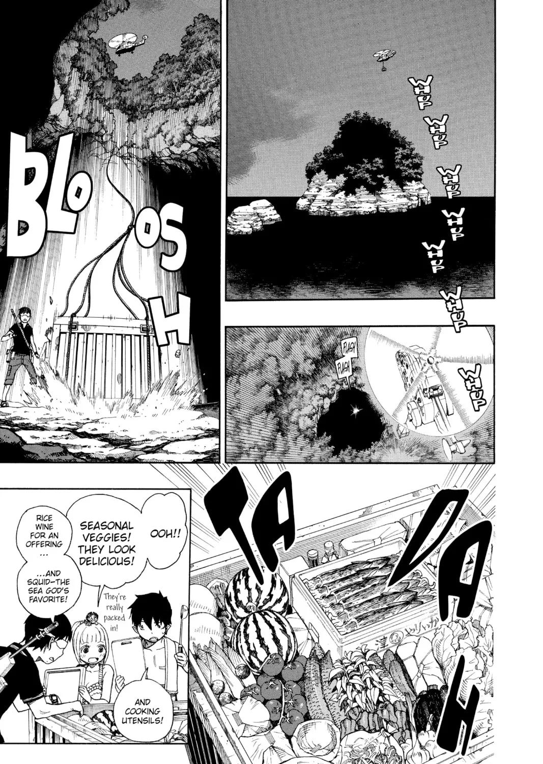 Read Blue Exorcist chapter 36 image 36 on Lezhin