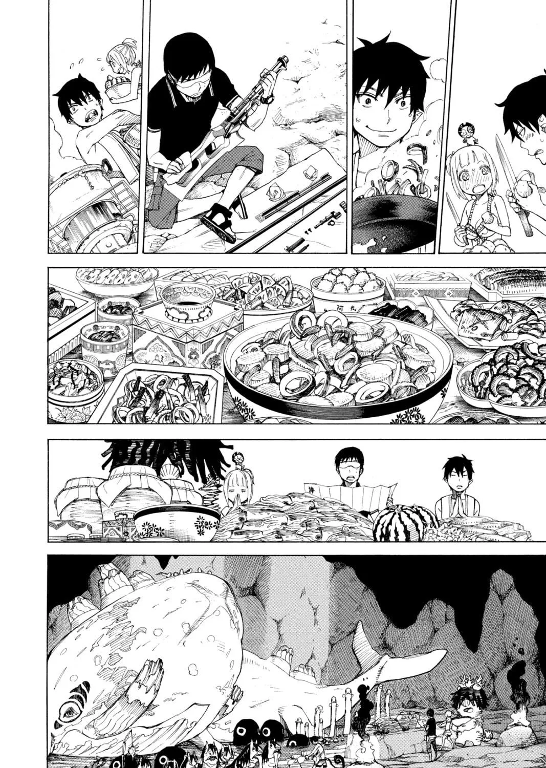 Read Blue Exorcist chapter 36 image 38 on Lezhin