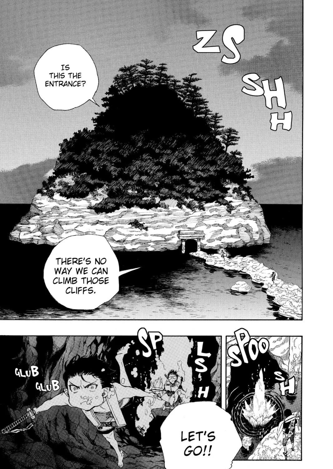Read Blue Exorcist chapter 36 image 4 on Lezhin