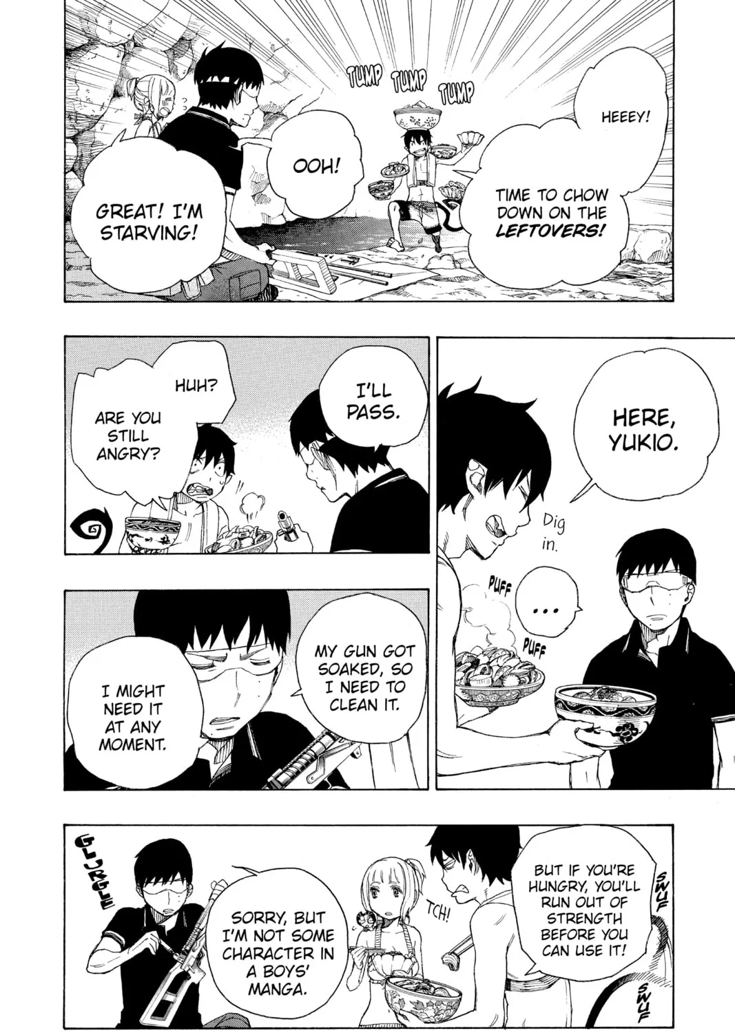 Read Blue Exorcist chapter 36 image 42 on Lezhin
