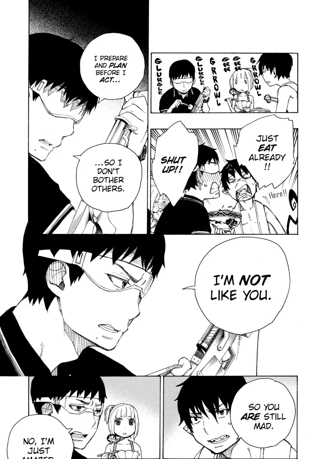 Read Blue Exorcist chapter 36 image 44 on Lezhin