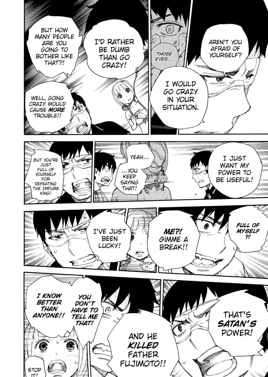Read Blue Exorcist chapter 36 image 46 on Lezhin