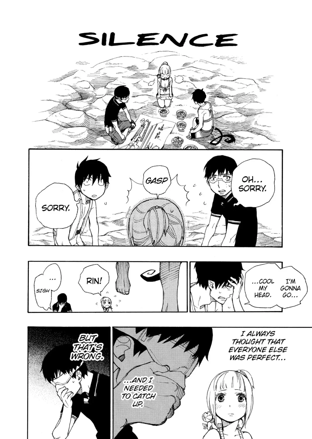 Read Blue Exorcist chapter 36 image 50 on Lezhin