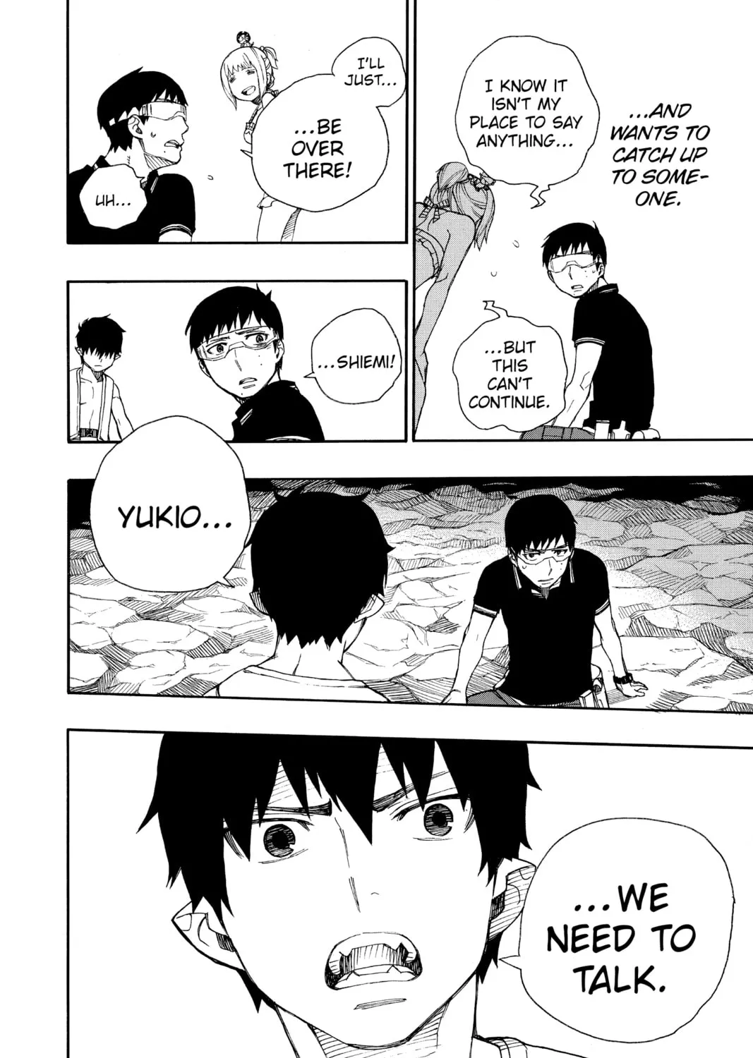 Read Blue Exorcist chapter 36 image 54 on Lezhin