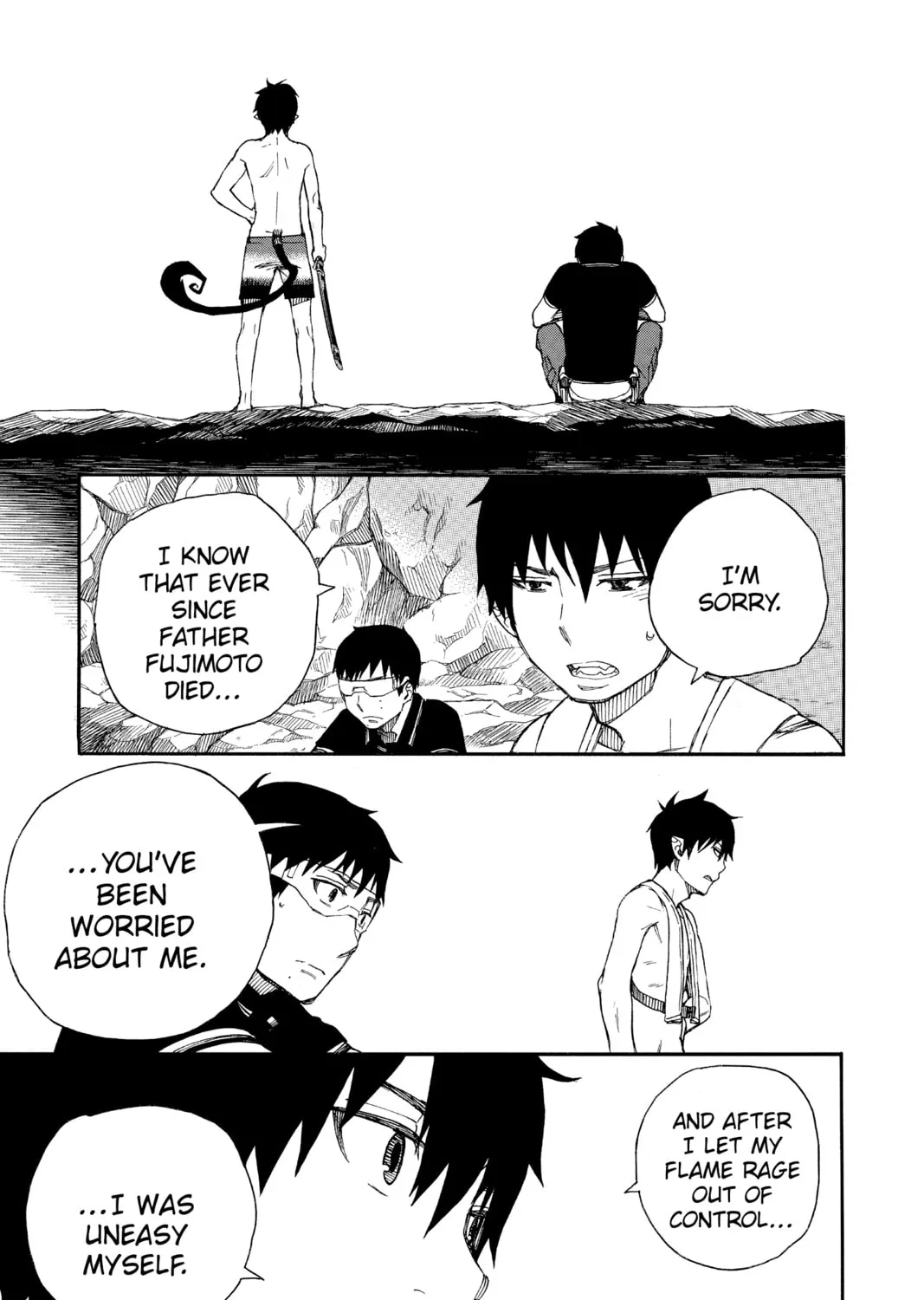 Read Blue Exorcist chapter 36 image 56 on Lezhin