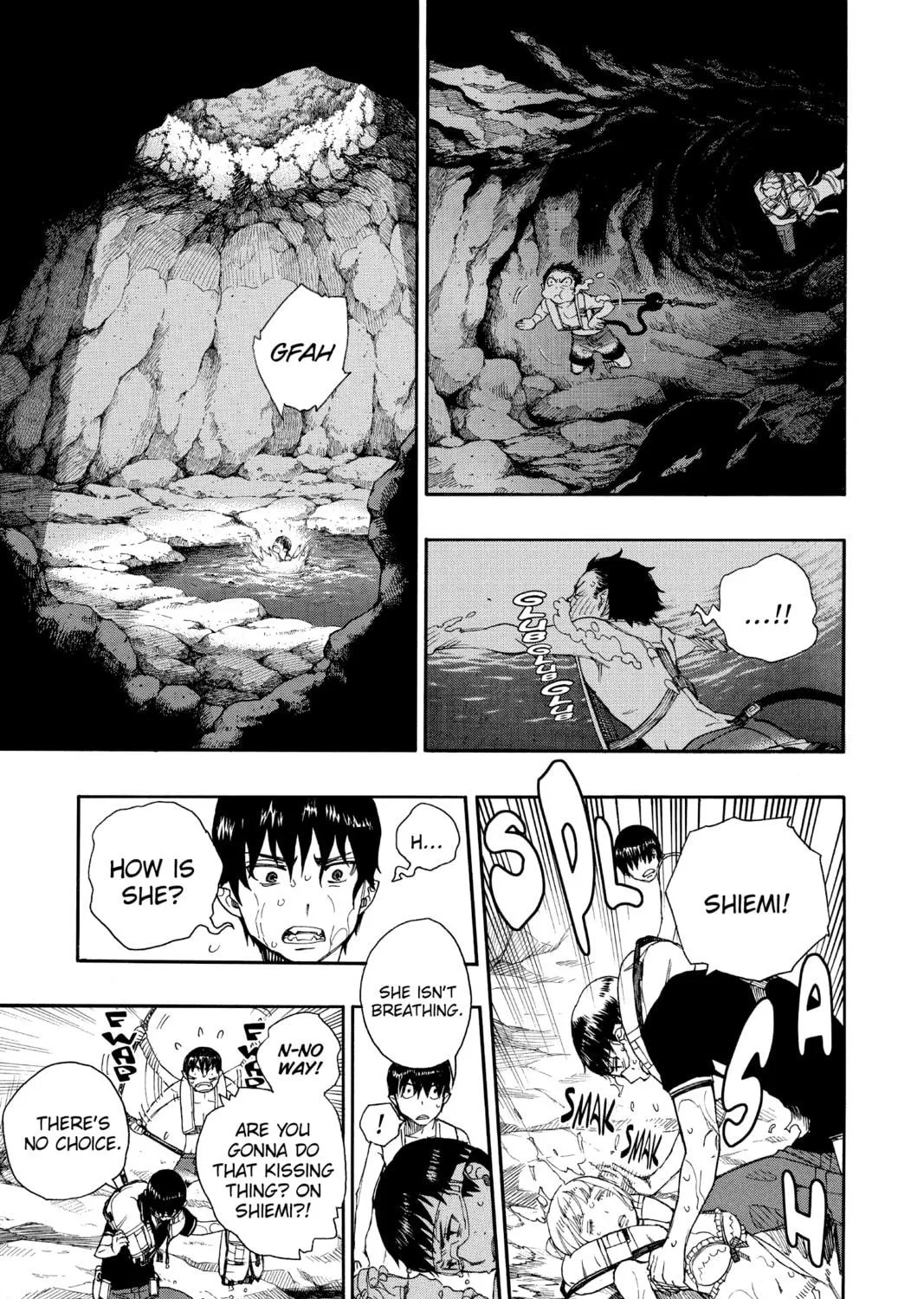 Read Blue Exorcist chapter 36 image 8 on Lezhin
