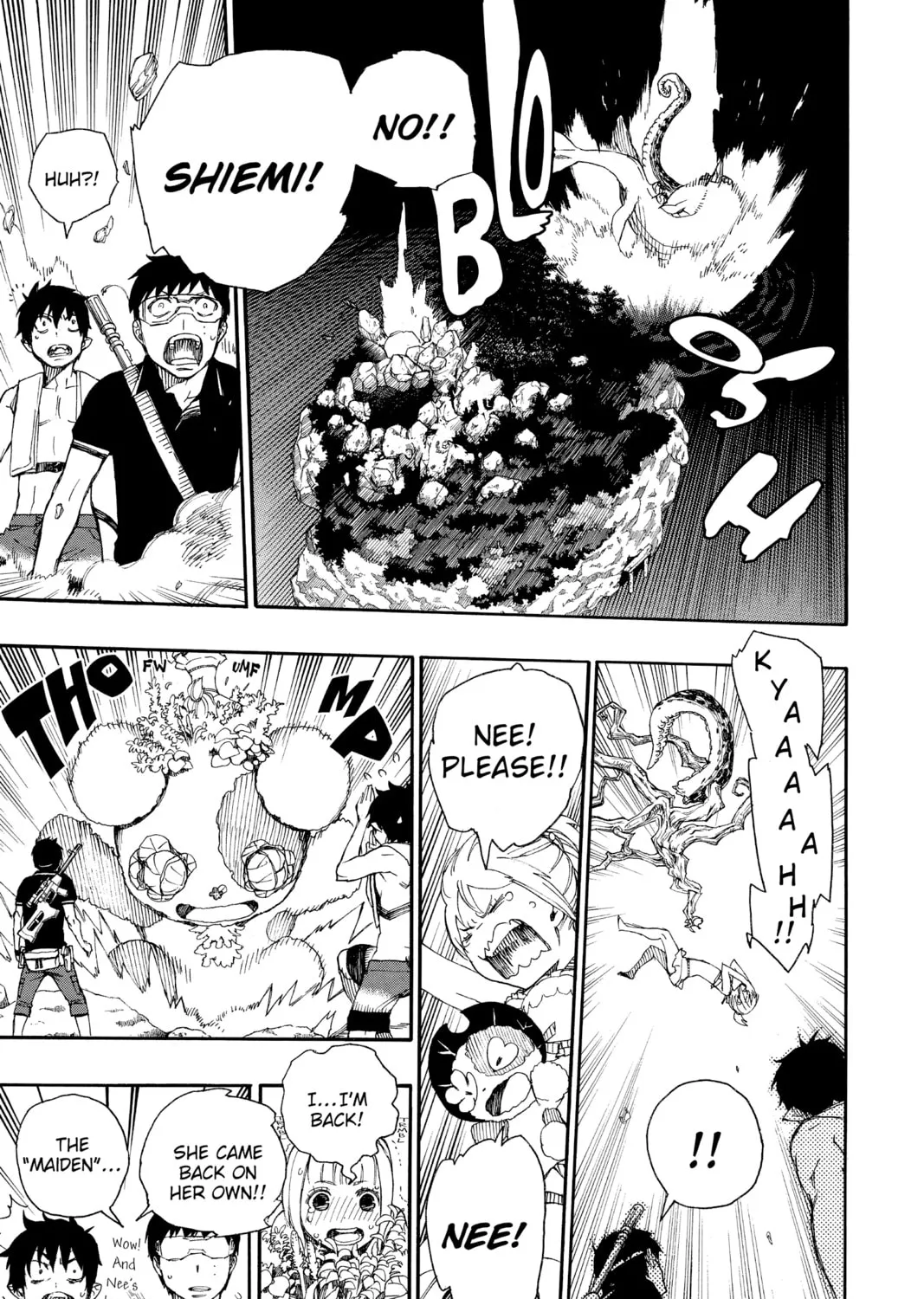 Read Blue Exorcist chapter 37 image 12 on Lezhin