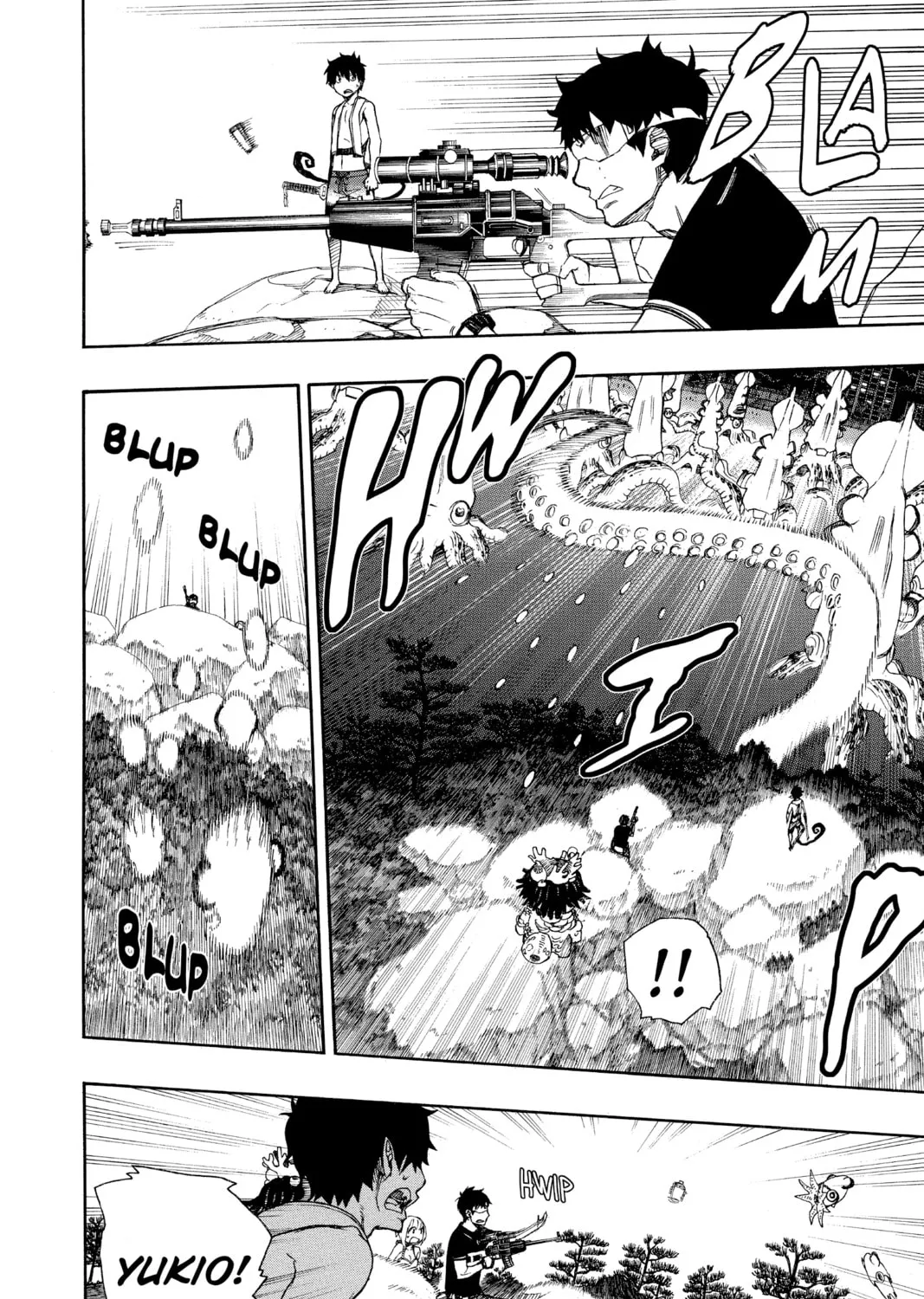 Read Blue Exorcist chapter 37 image 32 on Lezhin
