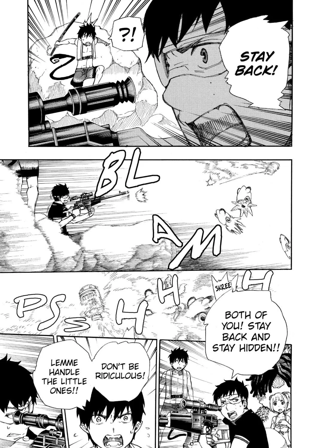 Read Blue Exorcist chapter 37 image 34 on Lezhin