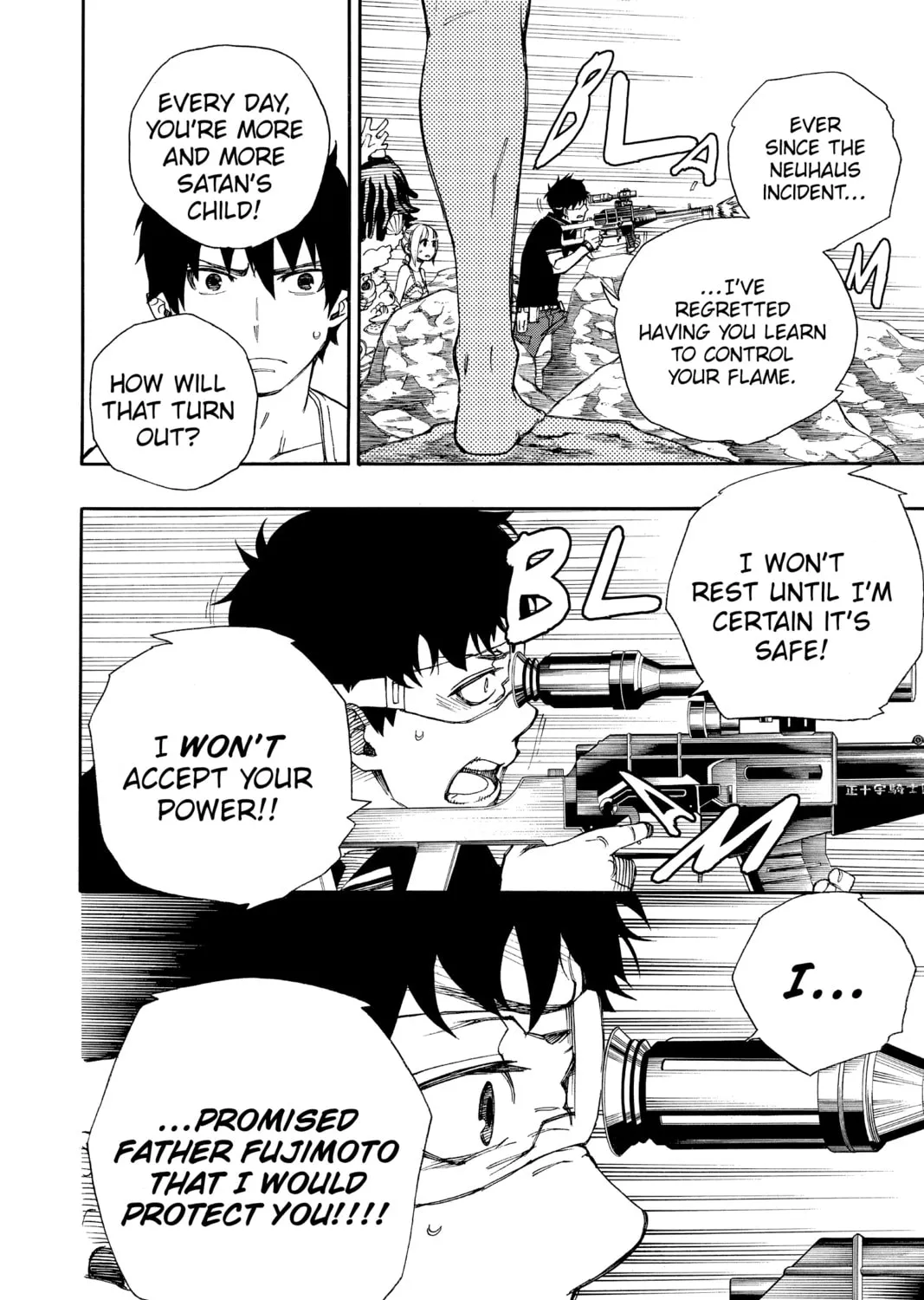 Read Blue Exorcist chapter 37 image 36 on Lezhin