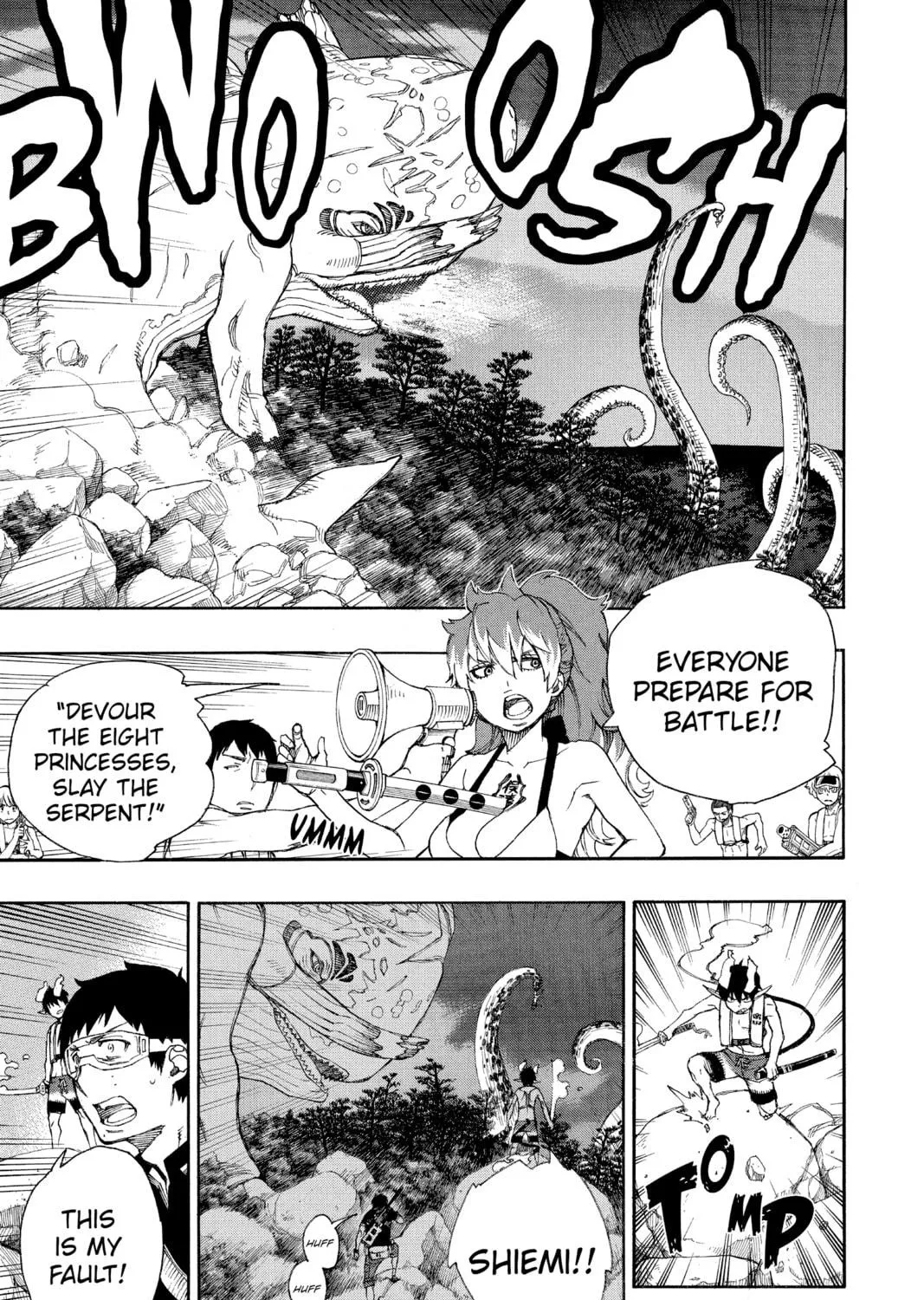 Read Blue Exorcist chapter 37 image 4 on Lezhin