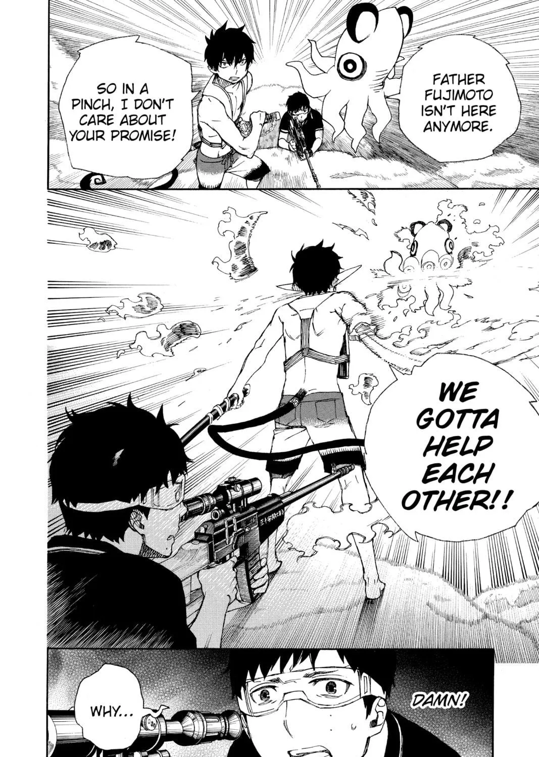 Read Blue Exorcist chapter 37 image 40 on Lezhin