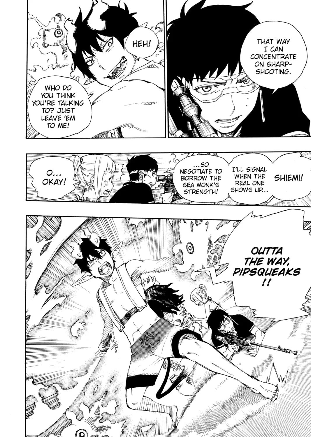 Read Blue Exorcist chapter 37 image 44 on Lezhin