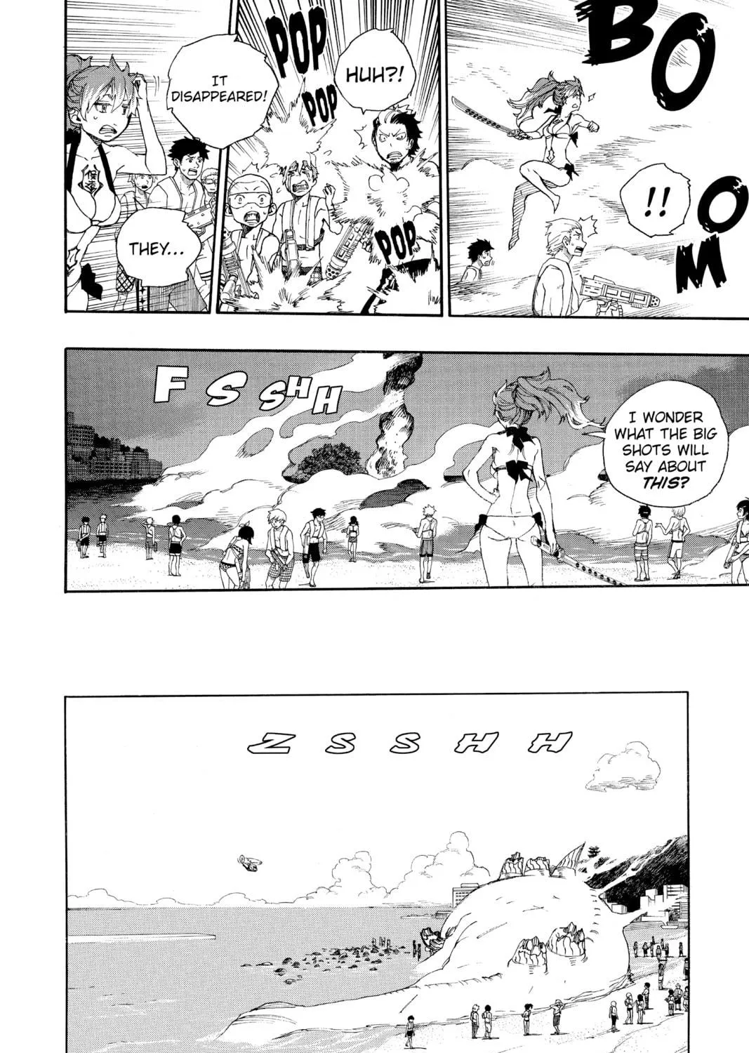 Read Blue Exorcist chapter 37 image 52 on Lezhin