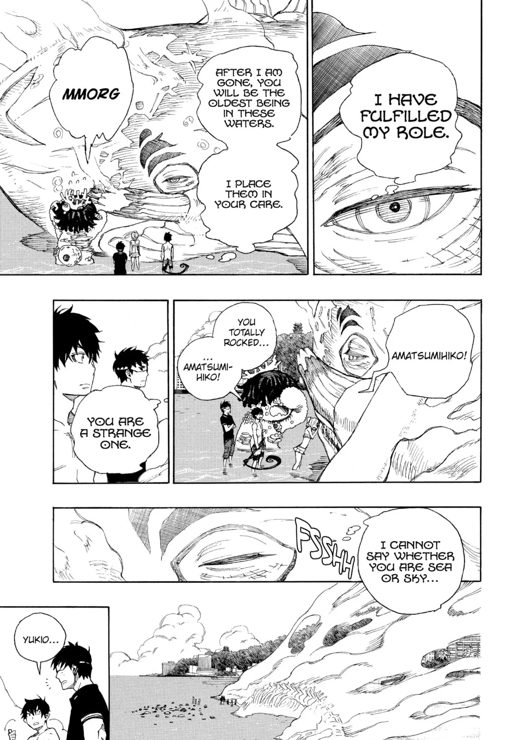 Read Blue Exorcist chapter 37 image 54 on Lezhin